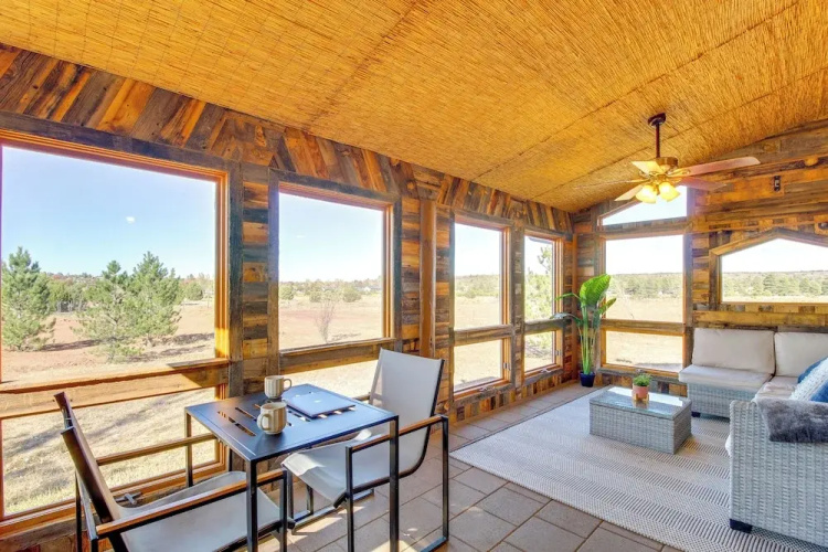Pet-friendly Show Low Cabin w/ 1-acre Fenced Yard!