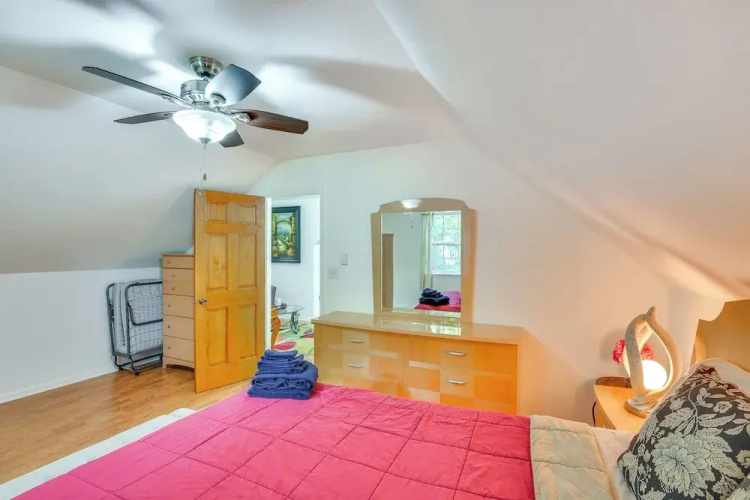 Walk to the Beach: Coloma Retreat w/ Fire Pit!