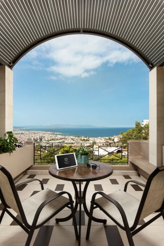 Superior Double room with balcony and with sea view