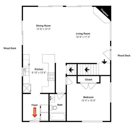 4 Bedrooms Cottage