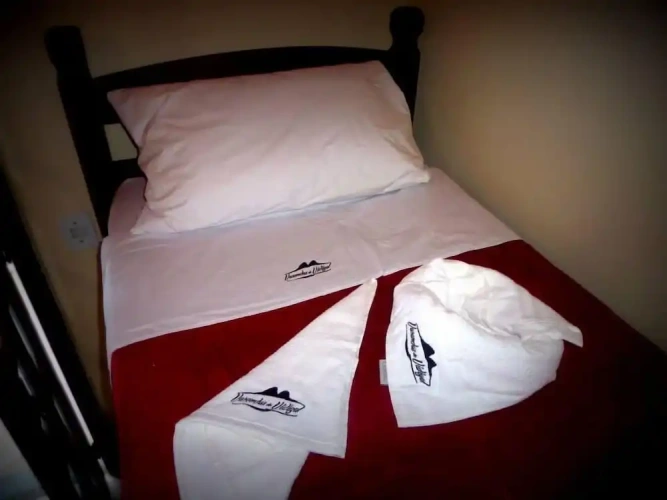 Bed in Dorm with ocean view