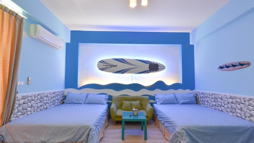 Standard Quadruple room with balcony