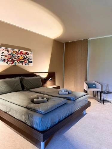 Deluxe Double room with balcony and with mountain view