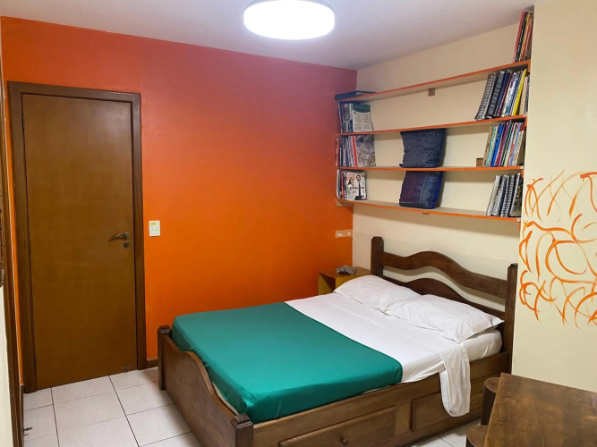 Apartamento aconchegante com vista para o mar
