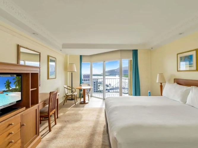 Classic Double room with balcony and with harbour view