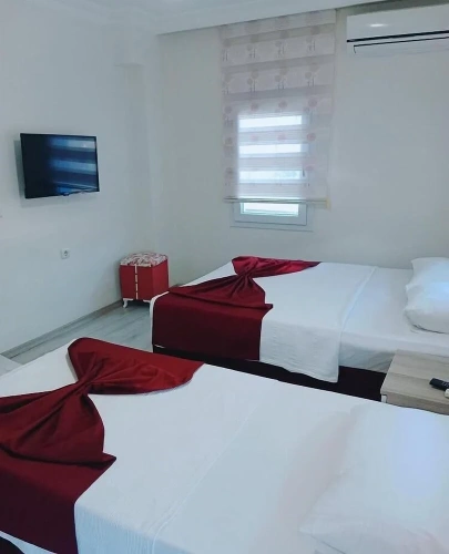 Standard Twin room with balcony and with city view