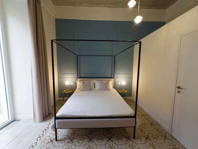 Standard Double room with balcony and with city view