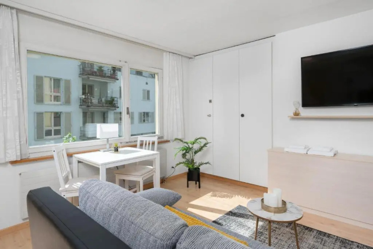 City Studio in Interlaken mit Parkplatz