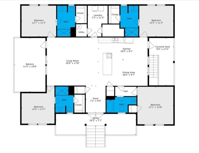 4 Bedrooms Cottage