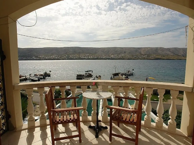 Standard Double room with balcony and with sea view