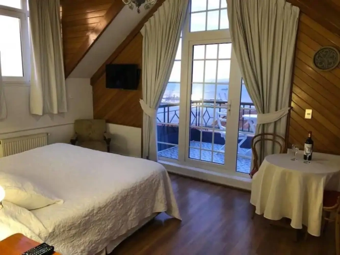 Standard Double room with balcony and with sea view