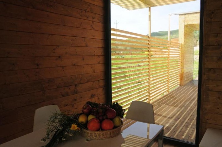 Family Bungalow with balcony and with view