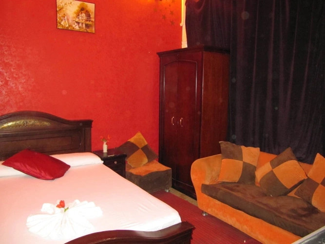 Standard Double room with balcony and with city view