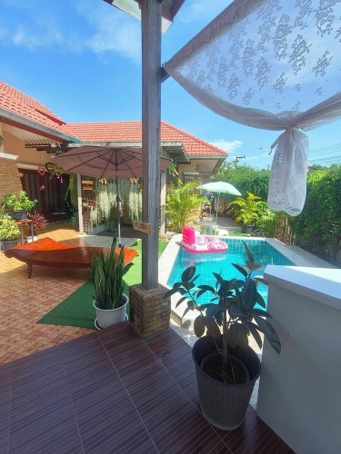Standard Family room with pool view