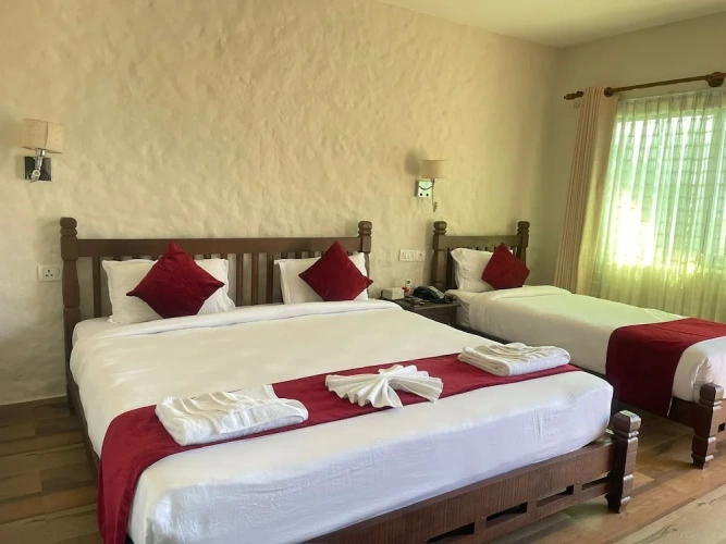 Deluxe Family room with balcony