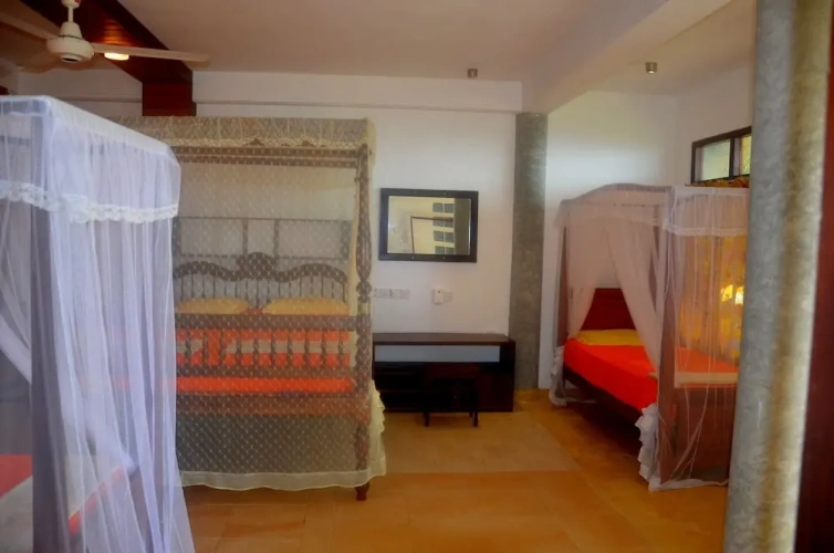 2 Bedrooms Standard Family room with balcony and with ocean view