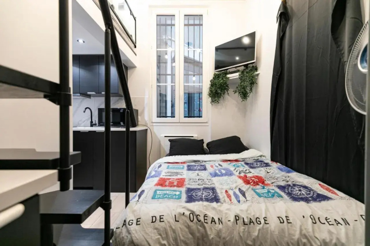 Le studio de belleville 2 à 4 personnes