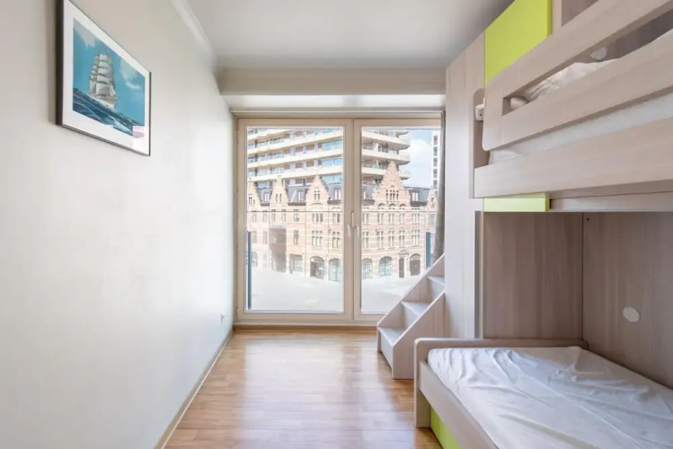 Apartment in Ostend With Marina Views