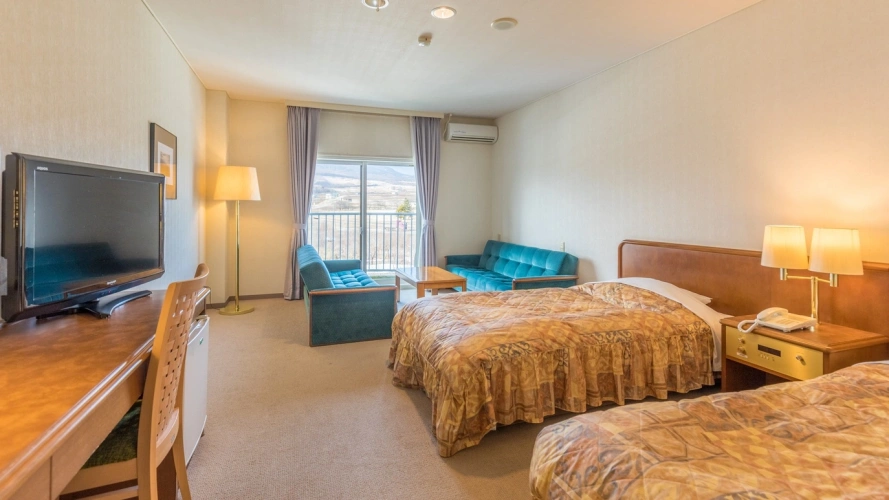 Standard Twin room with mountain view