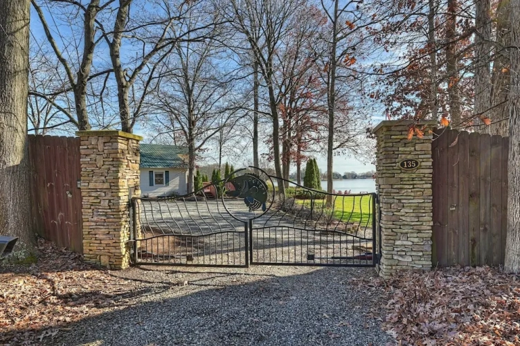 Outside
