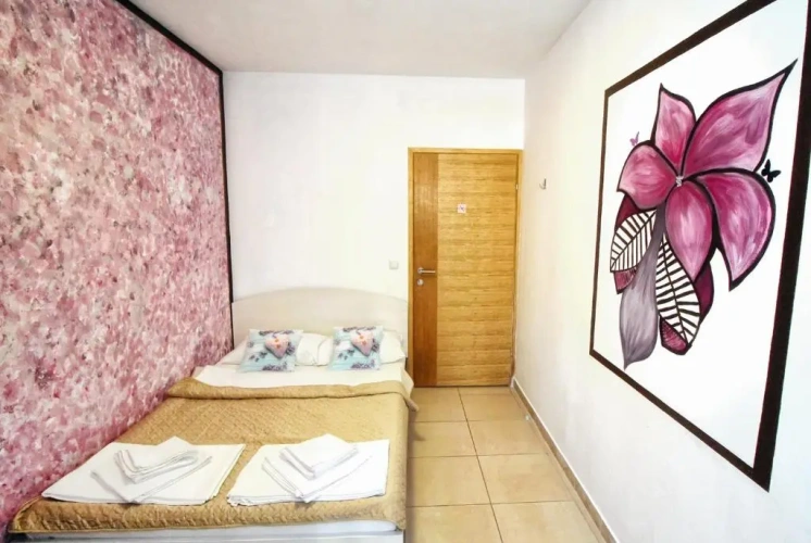 Economy Double room with balcony and with sea view