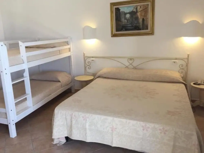 Standard Quadruple room with balcony
