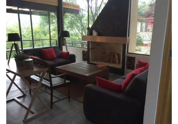 Luxury Cabin at Valle de Bravo Woods