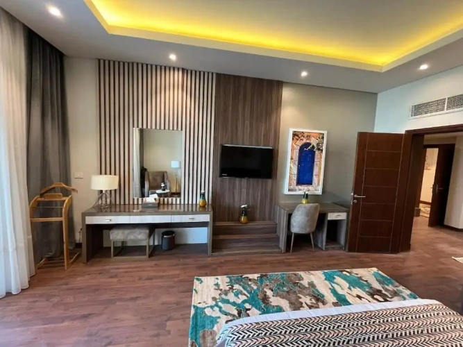 Double Junior Suite with balcony and with pool view