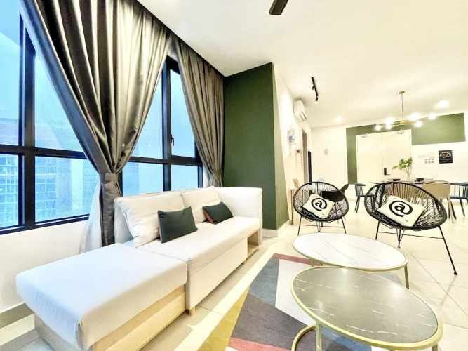 3 Bedrooms Family Apartment with city view