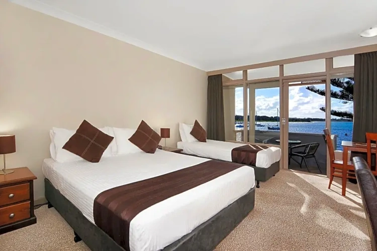 Superior Double room with balcony and with water view