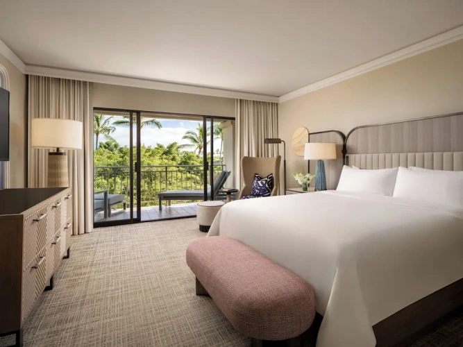 1 Bedroom Double Suite with garden view