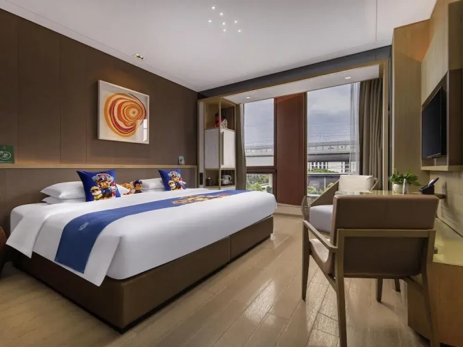 Deluxe Double room with city view