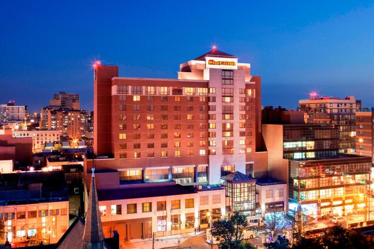 Sheraton LaGuardia East Hotel Over view