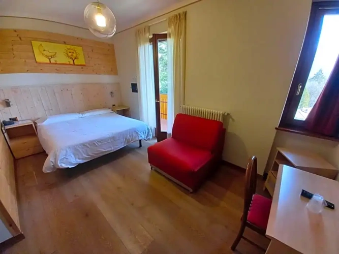 Classic Double room with balcony and with view