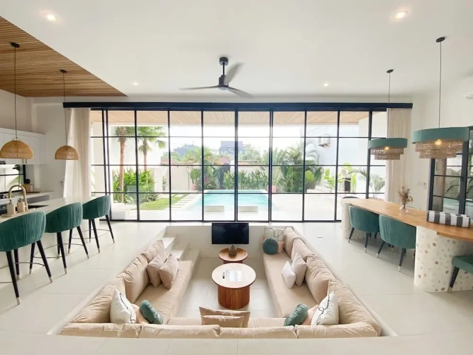 1 Bedroom Villa with balcony and with garden view