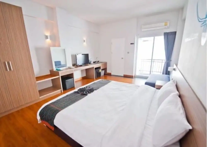 Deluxe Double room with balcony and with view