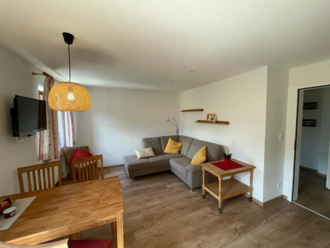 Apartment with garden view