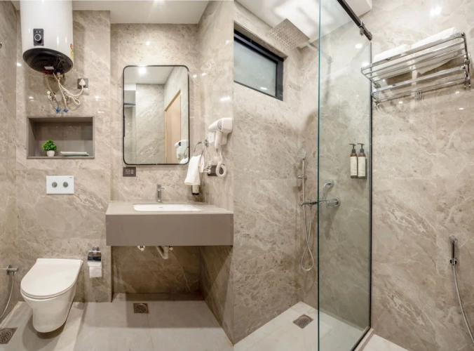 Deluxe Twin room with city view