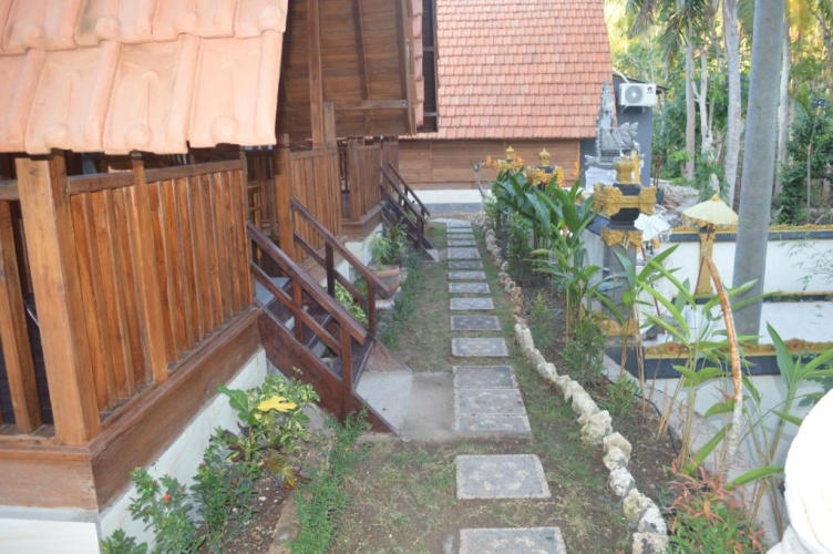 Outside