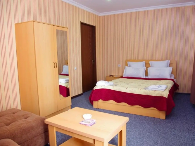Standard Twin room with balcony and with city view