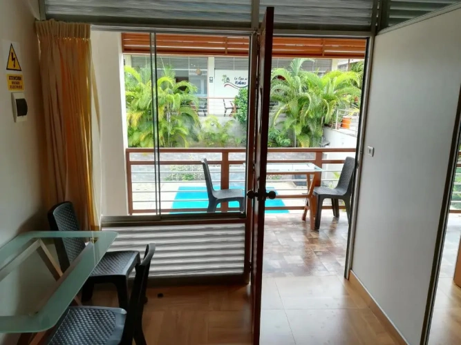 Standard Double room with pool view