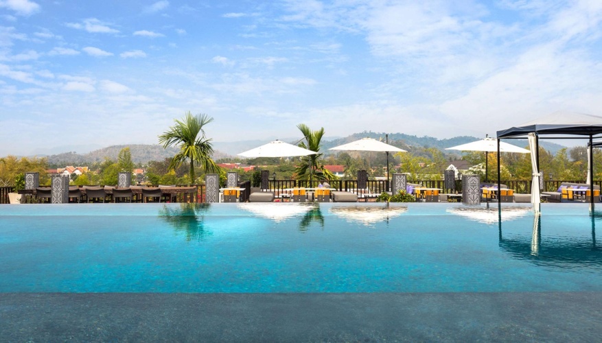 Deluxe Twin room with balcony and with view