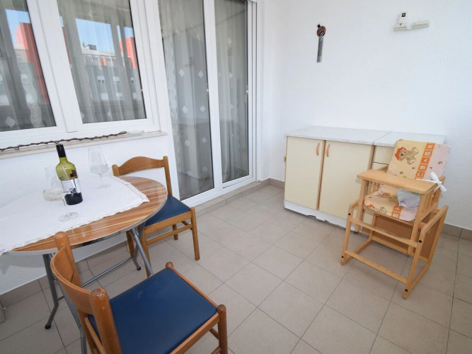 Spacious Apartment in Zadar With Balcony