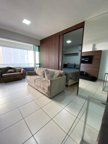 Apartamento Beira Mar 14º andar com 2 Quartos