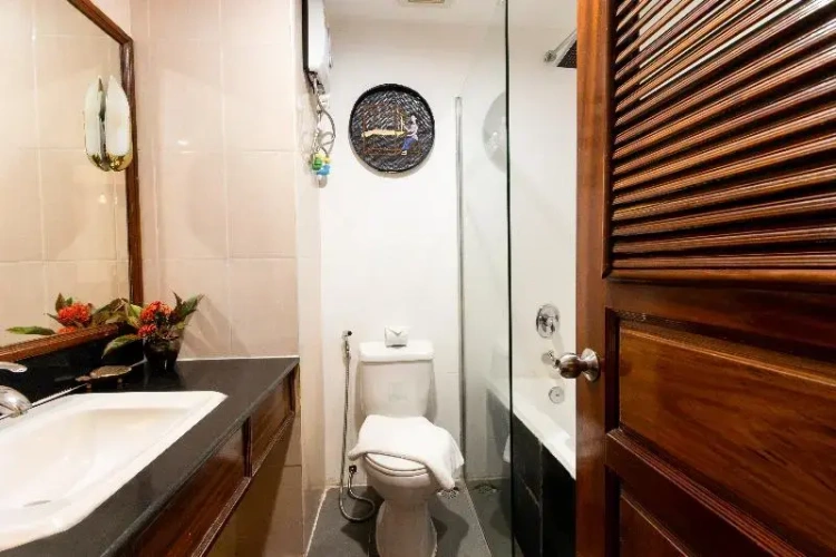 Deluxe Double room with balcony and with pool view