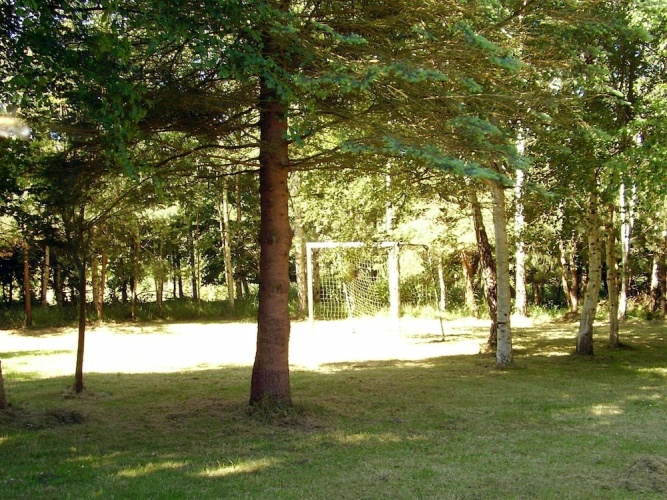 Outside