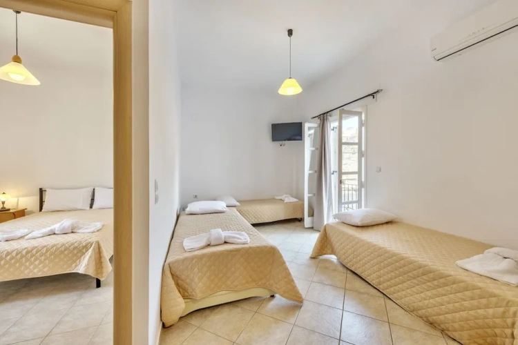 Family Apartment with balcony and with partial sea view