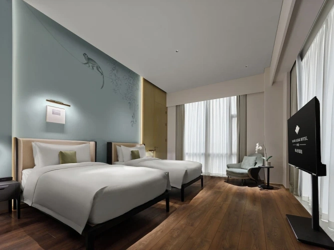 Economy Twin room with city view