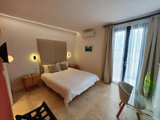 Comfort Double room with balcony and with garden view