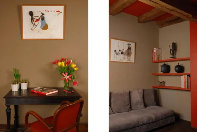 Standard room with mountain view